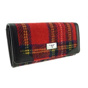 Harris Tweed 'Bute' Purse In Royal Stewart Tartan Royal Stewart :')